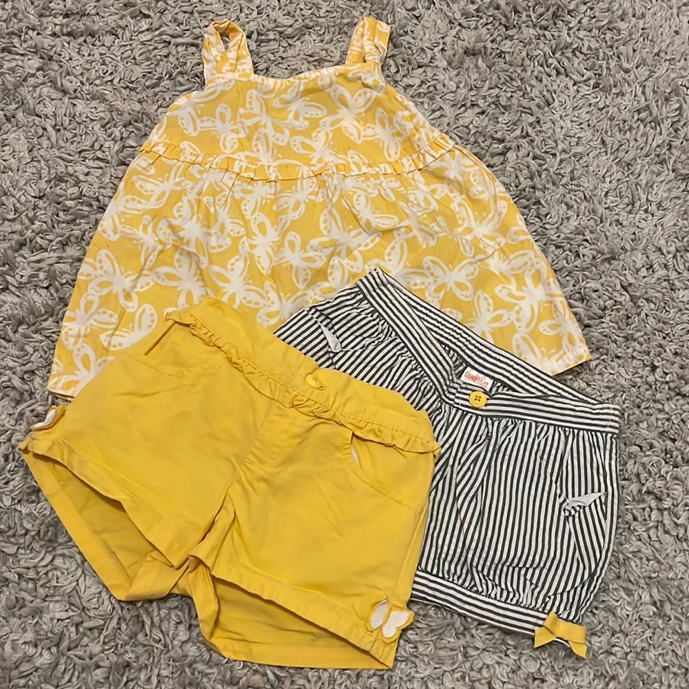 2014 Gymboree “Yellow and Black” Outfit, Size 4T